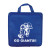Custom Non-Woven Stadium Cushion-Recycled - Reflex Blue