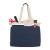 Custom Field & Co. Parks 16" Computer Work Tote - Navy Lifestyle View 