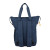 Custom Field & Co. Parks Backpack - Navy Back View 