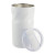 Custom Thalia 16 oz Vacuum Insulated Tumbler - White Open Cap View 