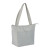 Custom Kade Recycled 6-Can Tote Cooler Lunch Bag - Gray Side View 