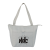 Custom Kade Recycled 6-Can Tote Cooler Lunch Bag - Gray 