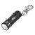 Custom Mini Aluminum LED Light with Key Clip - Black