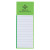 Custom Magnetic Note Pad - Lime 