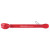 Custom Back Scratcher with Shoe Horn - Translucent Red