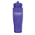 Custom Poly-Clean 28 oz. Plastic Bottle - BPA Free - Translucent purple