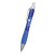 Rio Ball Point Pen with Contoured Rubber Grip - Translucent Blue