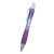 Rio Ball Point Pen with Contoured Rubber Grip - Translucent purple