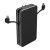 Custom mophie Powerstation Plus Ultra 10,000 mAh Power Bank with AC Plug - Black Side View 