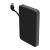 Custom mophie Powerstation Mini 5k Power Bank with Integrated Cable - Black Side View 
