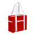 Custom Varsity Club Tote - Red Side View 