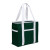 Custom Varsity Club Tote - Green Side View 