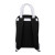 Custom Varsity Backpack - Black Back View 