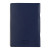 Custom 5.5" x 8" FSC Recycled Mano Slim Meeting Journal - Navy Back View 