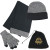 Custom Cold Weather Set - Black with gray