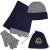 Custom Cold Weather Set - Navy with gray