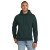 Custom Port & Company Essential Fleece Pullover Hooded Sweatshirt - Dark Green