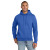 Custom Port & Company Essential Fleece Pullover Hooded Sweatshirt - Royal
