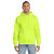Custom Port & Company Essential Fleece Pullover Hooded Sweatshirt - Safety Green