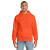 Custom Port & Company Essential Fleece Pullover Hooded Sweatshirt - Safety Orange