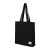 Custom FEED Organic Cotton Book Tote - Black Side View 