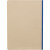Custom 5" x 7" Sugarcane Paper Meeting Notebook - Blue Back View 