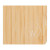 Custom Wellable FSC 100% Bamboo Sticky Note Pad - Natural Open View 