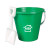 Custom 6" Pail With Shovel - Green
