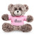 Custom 7" Soft Plush Bear With T-Shirt - Pink 