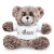 Custom 7" Soft Plush Bear With T-Shirt - White 