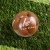 Custom Football Mania Stress Ball - Brown/White