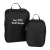 Custom Wander & Roam Compression Packing Cube Set - Black 