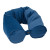 Custom Wander & Roam Packable Neck Pillow - Navy Front View 