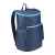 Custom Kade Recycled 24-Can Backpack Cooler - Navy Side View 