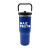Custom 30 oz Tumbler w/ Straw - Royal Blue