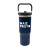 Custom 30 oz Tumbler w/ Straw - Navy