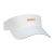 Custom Ahead Scuba Visor - White Side View 