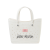 Custom Crocs Classic Large Tote - White/Powder Pink