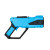 Custom Automatic Bubble Gun - Light Blue Back View 