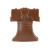 Custom America 250 - 2 oz Molded Milk Chocolate Box - Chocolate Bell