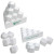 Custom Pyramid Stack Puzzle Set - White 