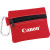 Custom Zippered 20-Piece First Aid Pouch - Red