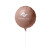 Custom 18" Circular Mylar Balloon 1 COLOR 1 SIDE - Rose Gold 