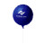 Custom 18" Circular Mylar Balloon 1 COLOR 1 SIDE - Blue 