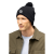 Custom Pom Beanie Cap - Black