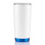 Custom 20 oz Joe 2 Tumbler - White/Blue 