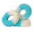 Custom America 250 - 4 oz. Digibag-Blue Raspberry Rings - Blue/White Chocolate View 