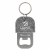 Custom THE GOODS Recycled Felt Bottle Opener - Gray 