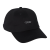 Custom Unisex Apex Chino Twill Ballcap - Black 