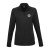 Custom TELICA Women's Brushed Back Recycled Fleece Jacket - Black 